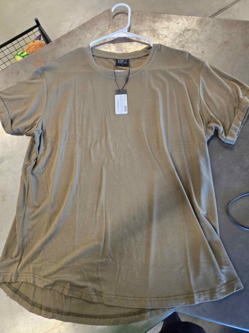 Remi + Rae bamboo adult tee Small